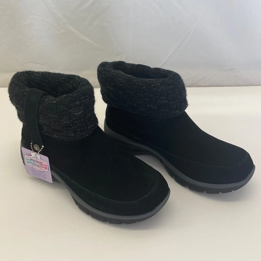 NWT Skechers - Memory Foam Boot - Water Repellent - Women's Size 7 (Free Gift!) - Picture 5 of 11